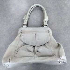 Worthington Beige Leather Tote